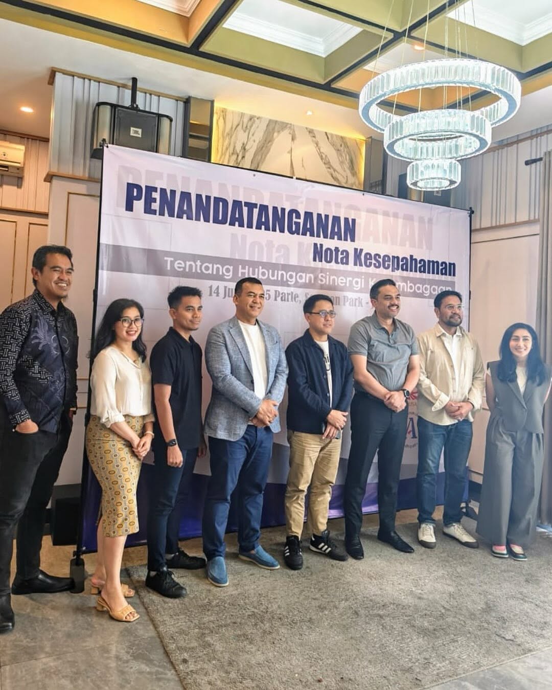 Langkah Kolaboratif Antar Alumni Universitas Trisakti | Penandatanganan Nota Kesepahaman Tentang Hubungan Sinergi Kelembagaan | 14 Juni 2025, Senayan Park, Jakarta